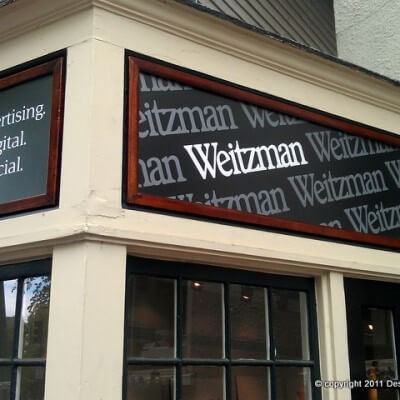 VINYL LETTERING – WEITZMAN ADVERTISING