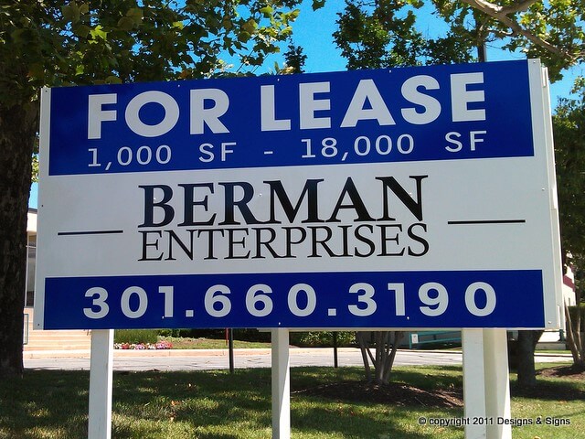 Alumalite Sign made for Berman Enterprises