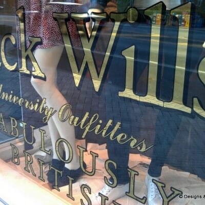 GLASS GILDING – JACK WILLS