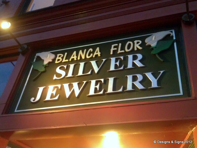 Gold Leaf Sign – Blanca Flor