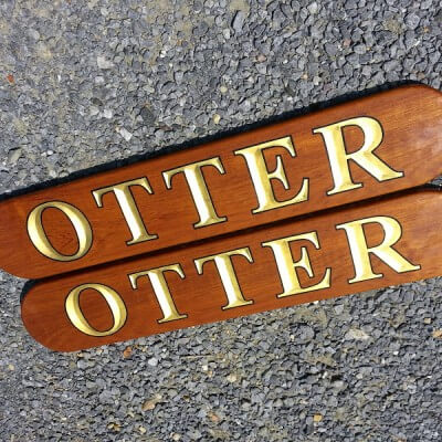 CARVED QUARTERBOARDS – OTTER