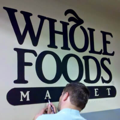 MURAL – WFM ROCKVILLE LOGO