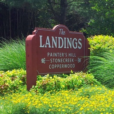 SANDBLASTED SIGN – THE LANDINGS