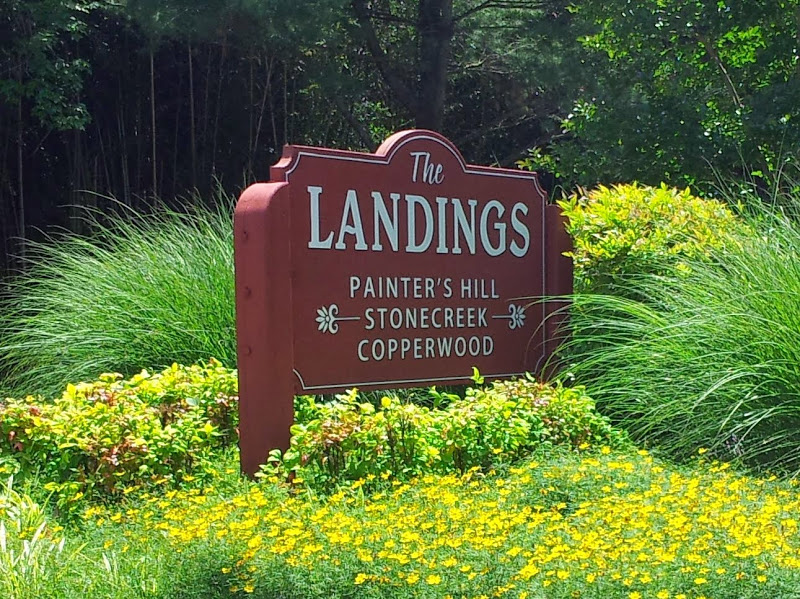 3D HDU Signs; a Neighborhood Sign for The Landings.