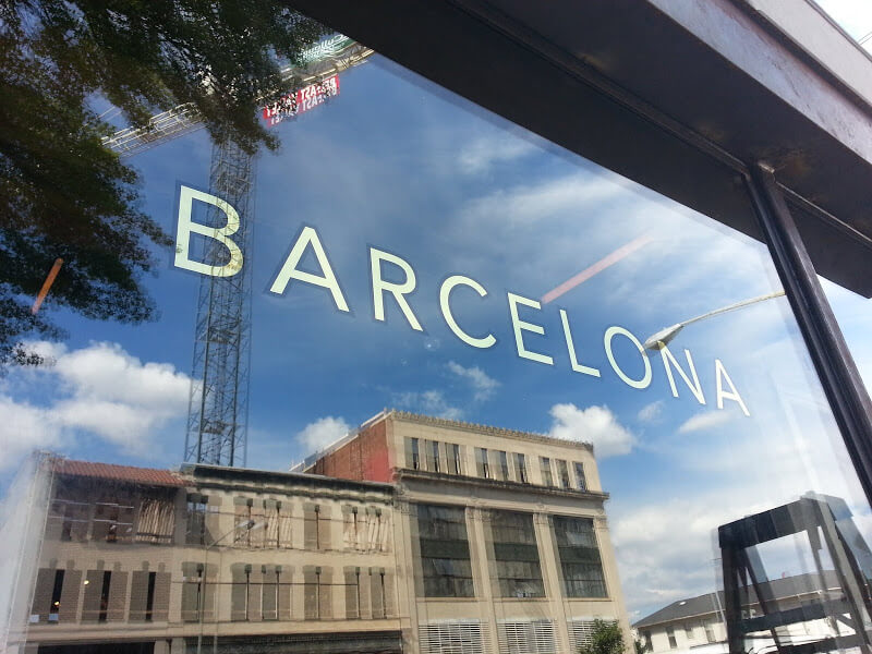 Glass Gilding at Barcelona Wine Bar & Restaurant