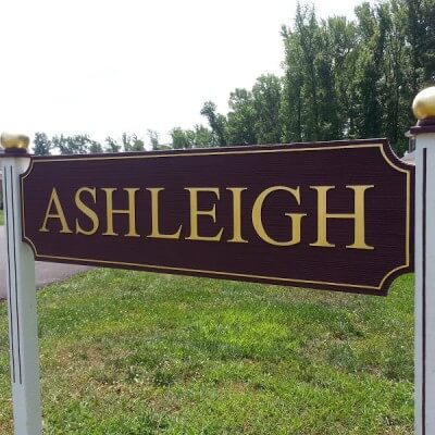 SANDBLASTED SIGNS – ASHLEIGH