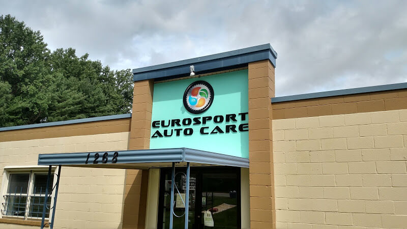 Routed PVC Letters / Dimensional Letters for Eurosport Auto Care