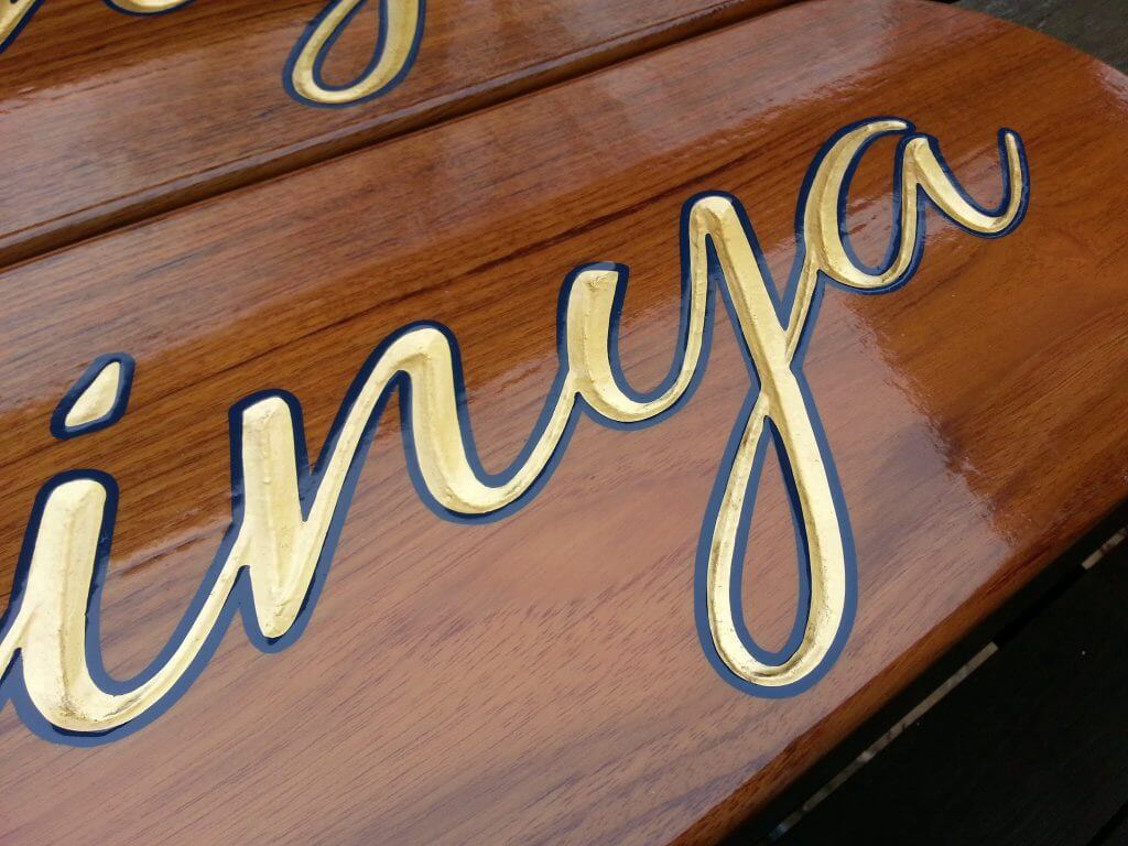 Carved Quarterboards / Custom Quarterboard Signs by Designs & Signs