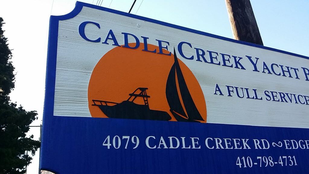 Sandblasted Sign - HDU - Cadle Creek - Carved Business Signs