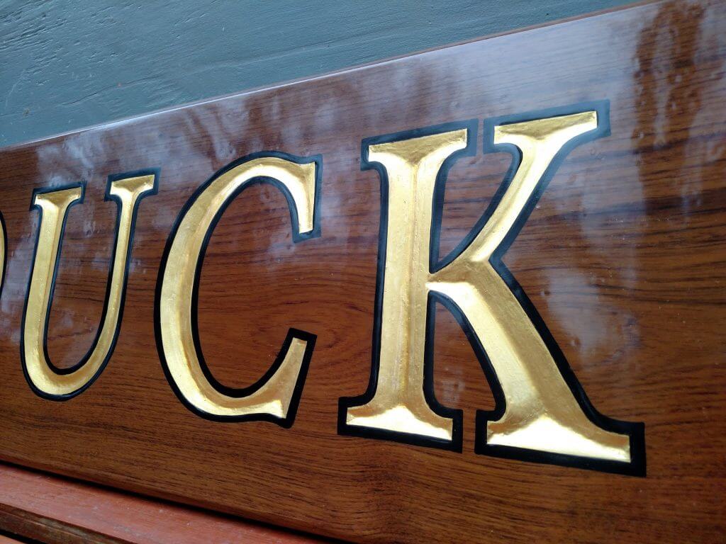 Carved Quarterboards / Custom Quarterboard Signs by Designs & Signs