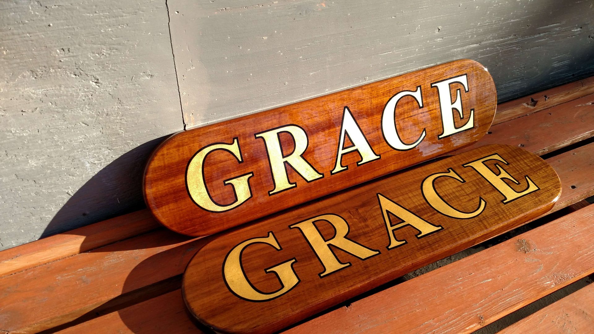 Quarterboards for Grace