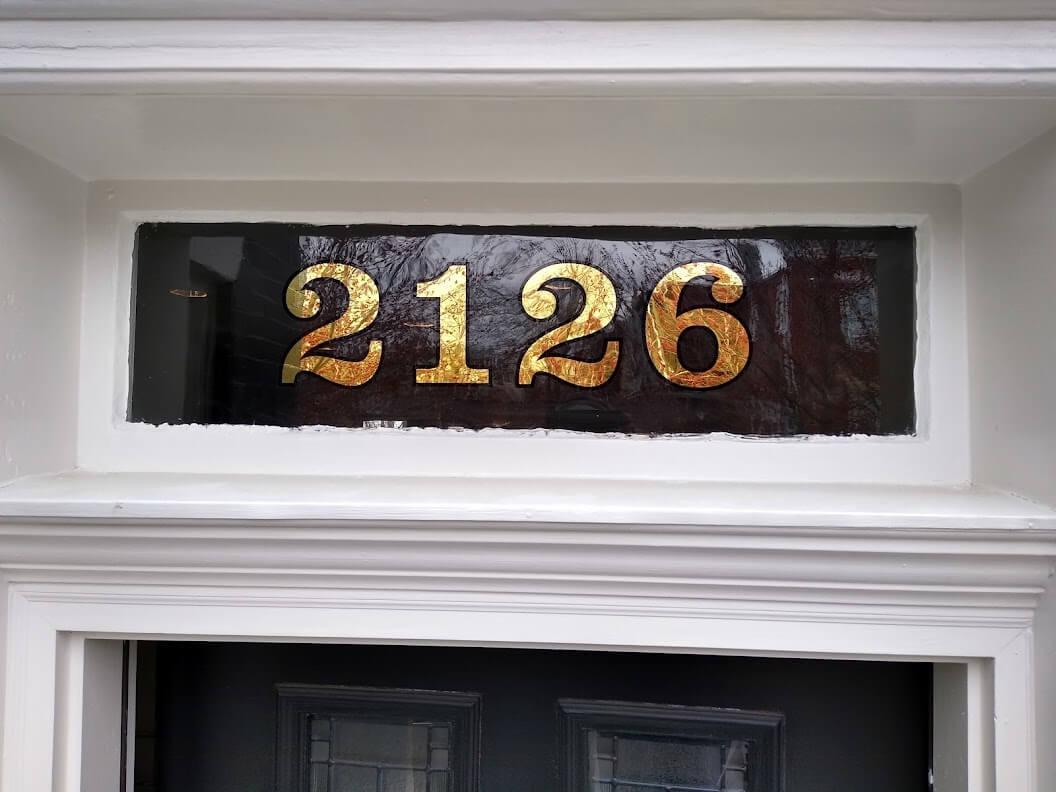 Gold leaf house address