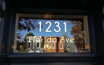 Gold leaf home address. 1231 Florida Ave. Washington, DC.