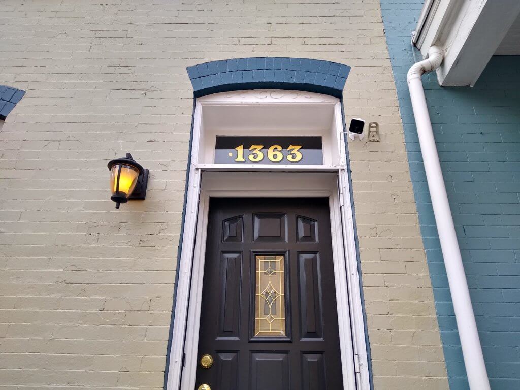 gold leaf house numbers 1363