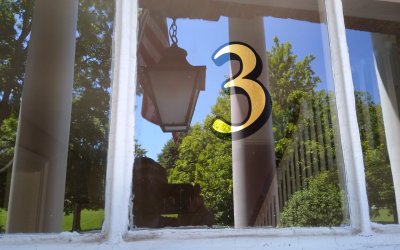 Golden House Numbers