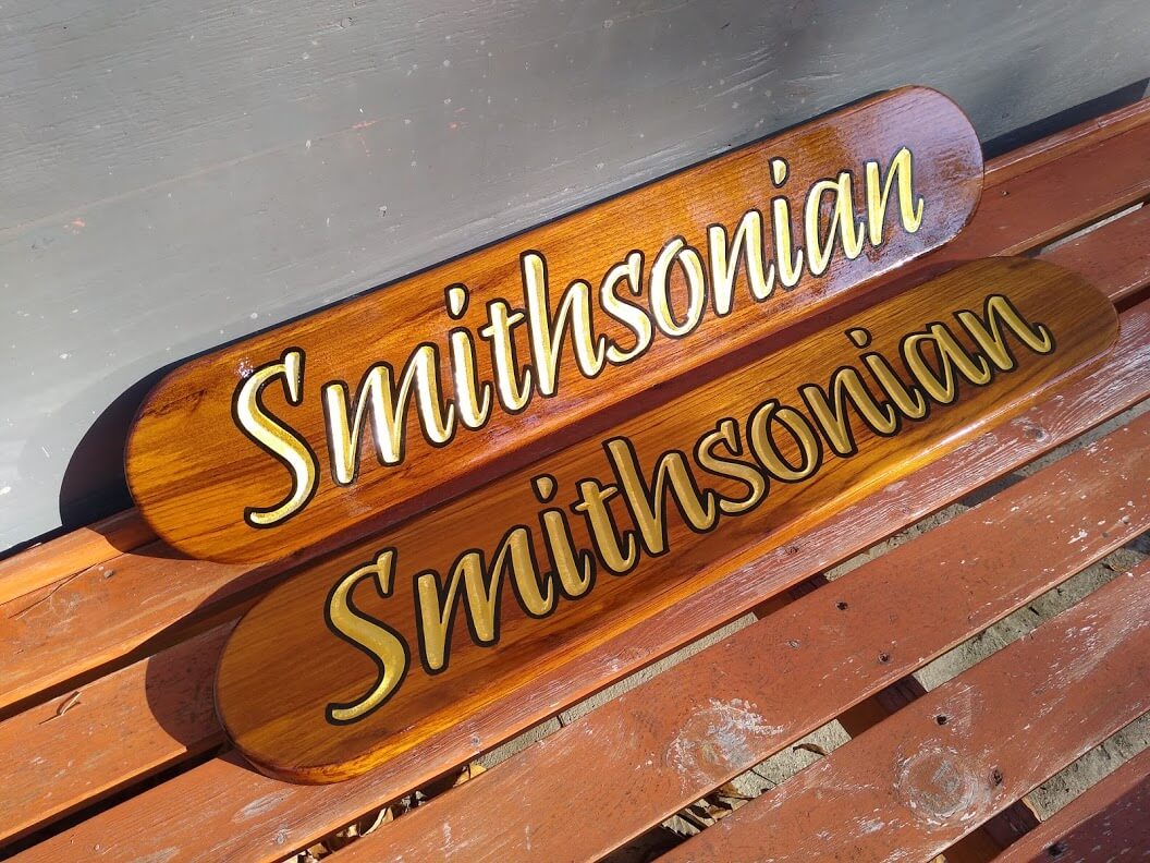 yacht name boards