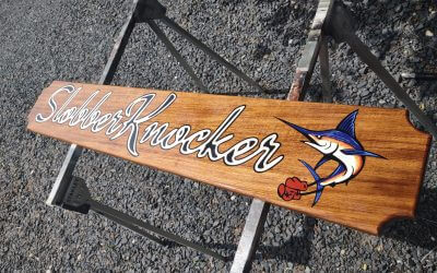 Burgee Bar Signs – Slobber Knocker