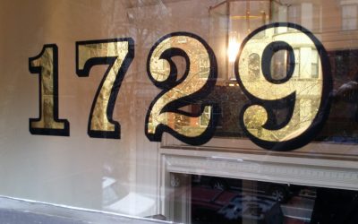 House Number Gilding – 1729