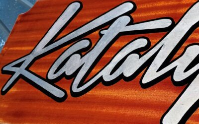 Palladium Leaf Quarterboard: Katalyst on Display in Key Largo