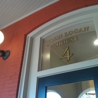 GLASS GILDING – JOHN LOGAN HOUSE