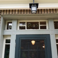 glass gilding house numbers washington dc